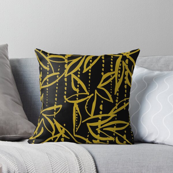 Item preview, Thai Pattern Yellow Black 4 designed and sold by kyds.