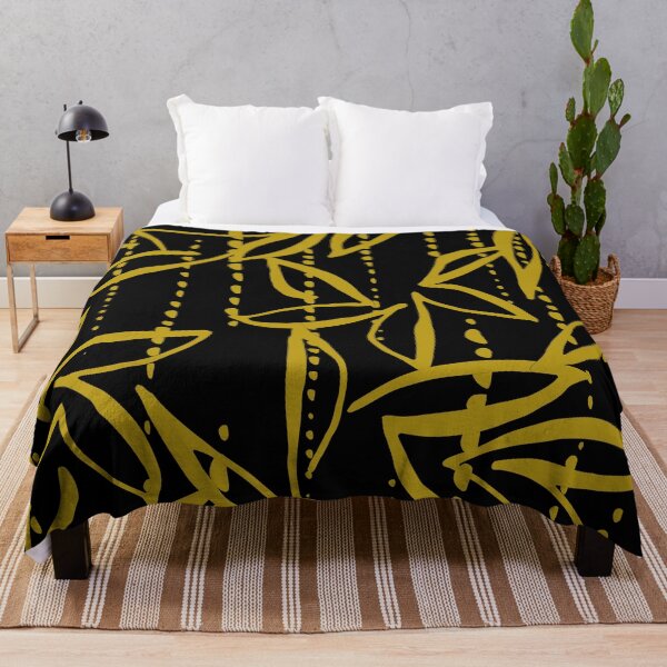 Item preview, Thai Pattern Yellow Black 4 designed and sold by kyds.