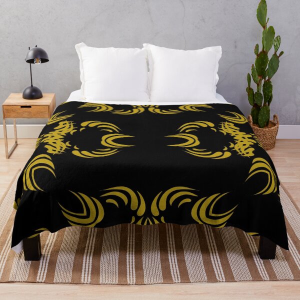 Item preview, Thai Pattern Yellow Black 5 designed and sold by kyds.