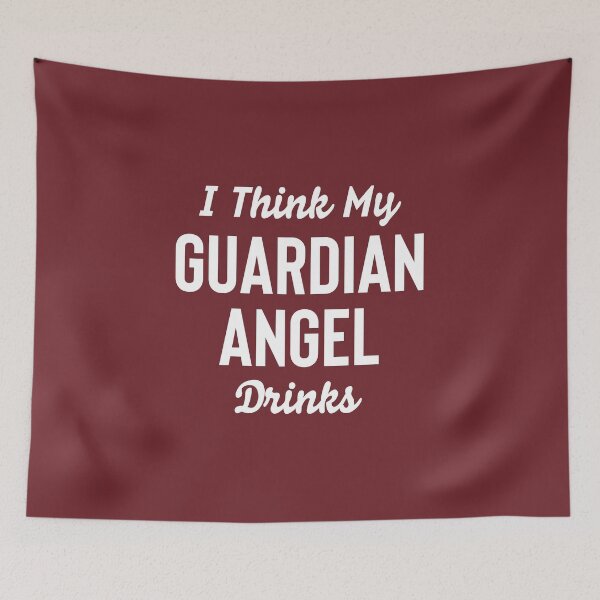 Item preview, I Think My Guardian Angel Drinks #7 designed and sold by SalahBlt.