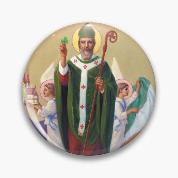Item preview, Saint Patrick And The Lucky Clover designed and sold by Svitozar Nenyuk.