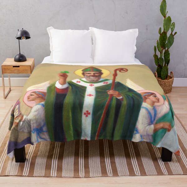 Item preview, Saint Patrick And The Lucky Clover designed and sold by Svitozar Nenyuk.