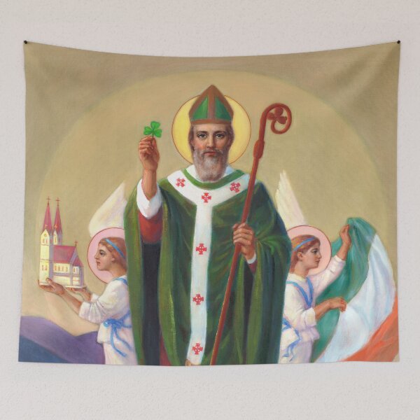Item preview, Saint Patrick And The Lucky Clover designed and sold by Svitozar Nenyuk.