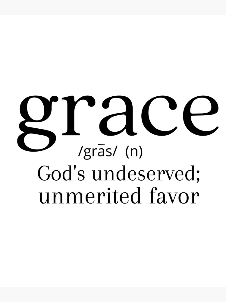 Grace Gras God's Undeserved Unmerited Favor Hoodie
