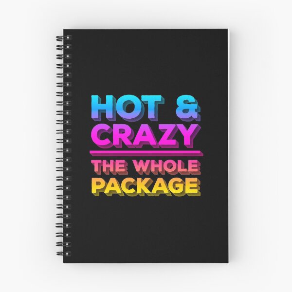 Item preview, Hot & Crazy Is The Whole Package – Crazy Valentine Candy 3D Text designed and sold by The Green Corner.