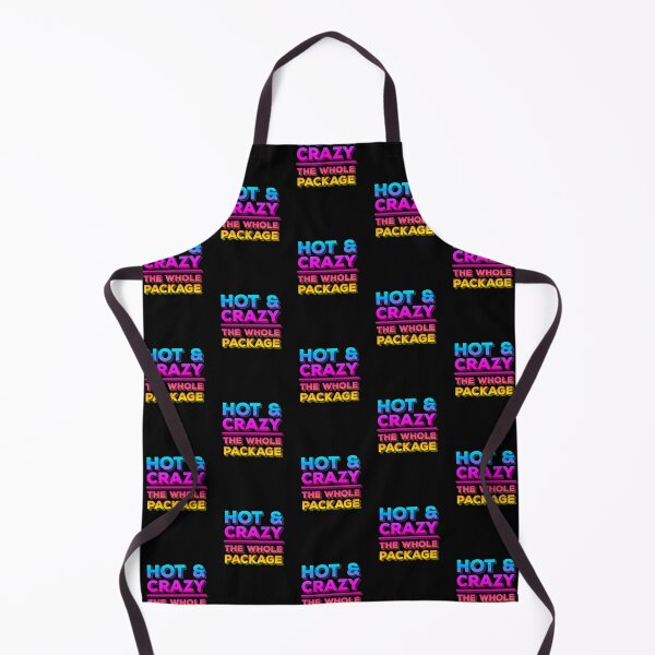 Item preview, Hot & Crazy Is The Whole Package – Crazy Valentine Candy 3D Text designed and sold by The Green Corner.