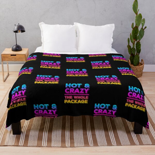 Item preview, Hot & Crazy Is The Whole Package – Crazy Valentine Candy 3D Text designed and sold by The Green Corner.