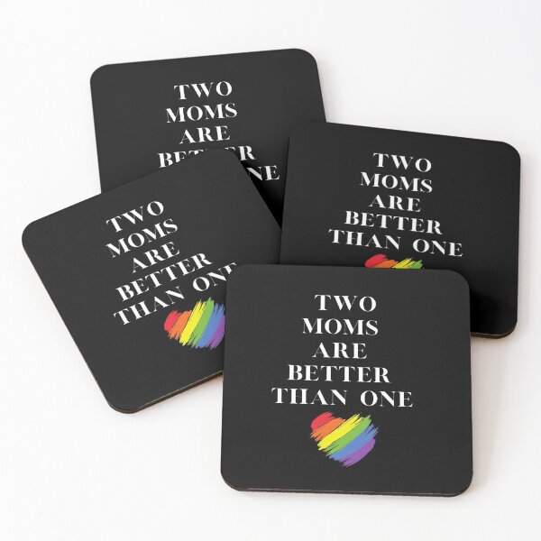 Item preview, TWO MOMS ARE BETTER THAN ONE designed and sold by GreenJelli.