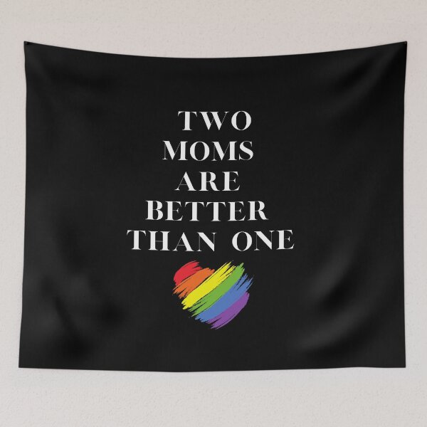 Item preview, TWO MOMS ARE BETTER THAN ONE designed and sold by GreenJelli.