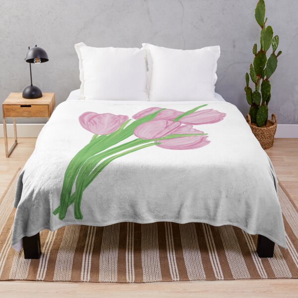 Item preview, Pink tulips designed and sold by Luaillustration.