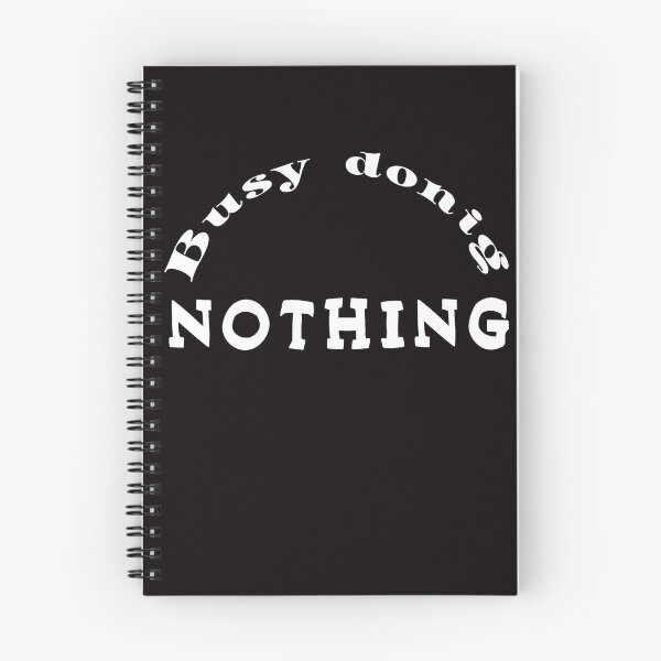 Item preview,   Busy Doing Nothing,  designed and sold by Bachirdz.