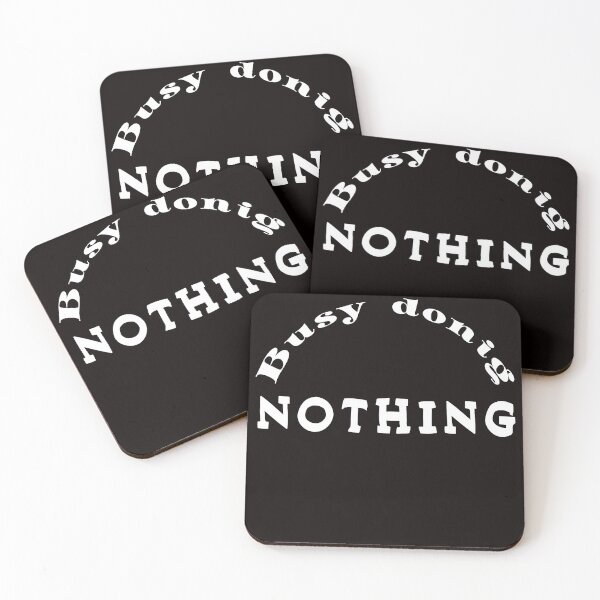 Item preview,   Busy Doing Nothing,  designed and sold by Bachirdz.