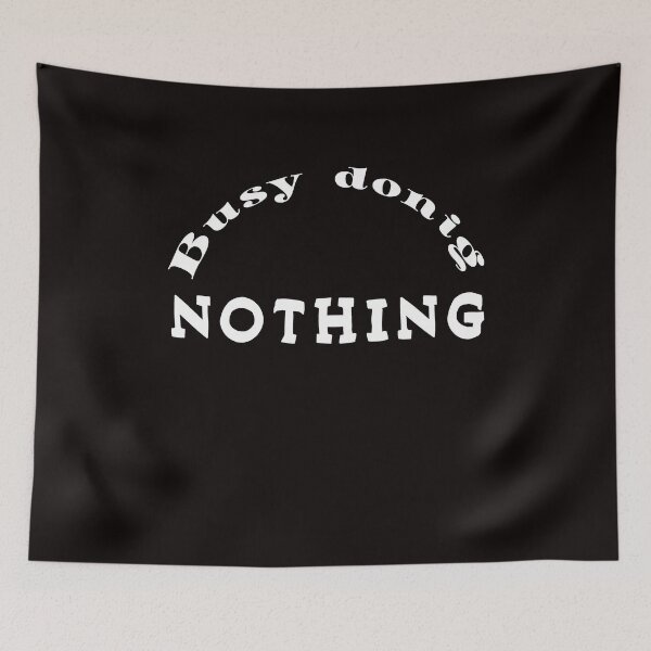 Item preview,   Busy Doing Nothing,  designed and sold by Bachirdz.