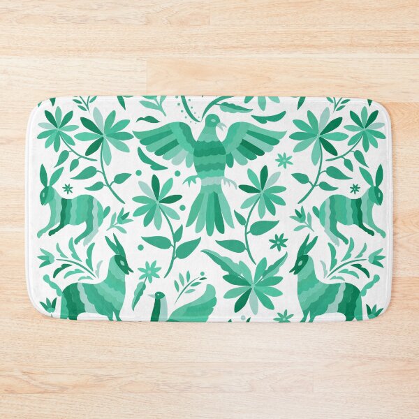 Item preview, Mexican Otomi Design in Turquoise designed and sold by Akbaly.