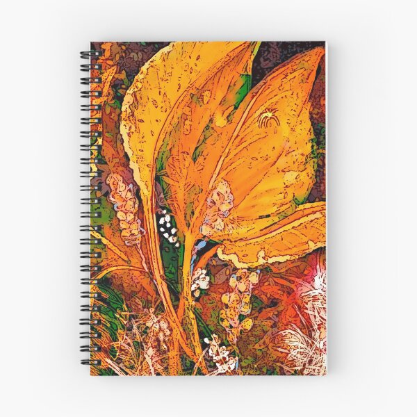 Item preview, Orange leaves designed and sold by Julia Grammer-Begley.