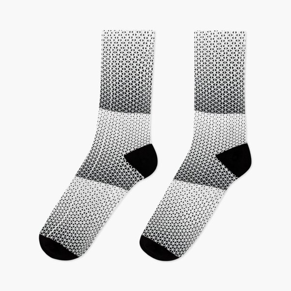 Item preview, Black to White Transition Array of Geometric Triangles designed and sold by SacredsDesigns.