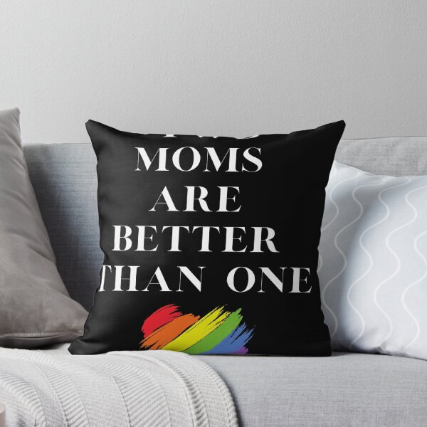Item preview, TWO MOMS ARE BETTER THAN ONE designed and sold by GreenJelli.