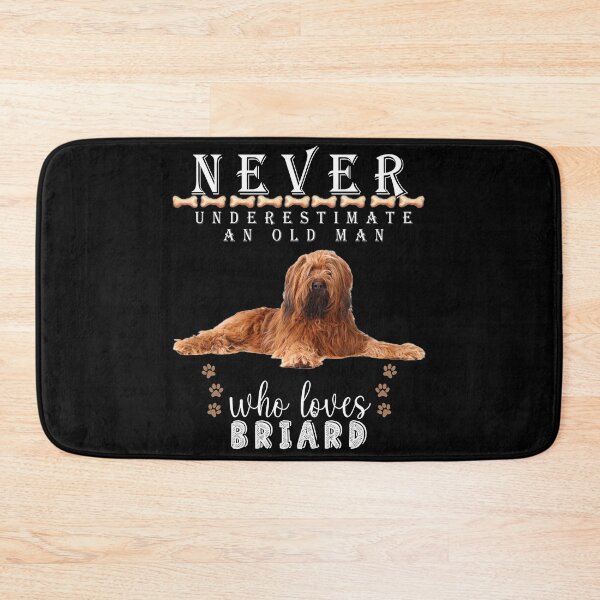 Item preview, Copy of  Never underestimate an old man who loves Briard, Protective Briard designed and sold by . JustBeUnique ..