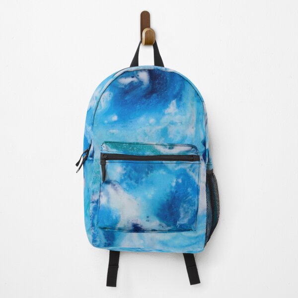 Item preview, Blue Abstract Marble Ocean Waves designed and sold by RossWilson12.