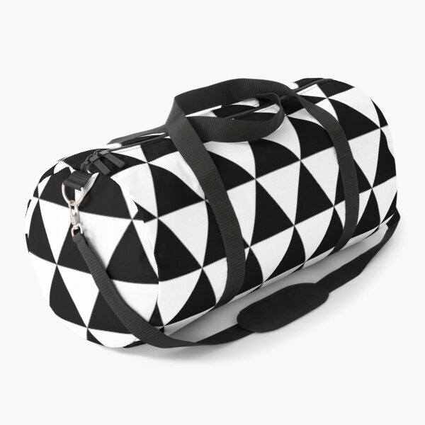 Item preview, Black and White Array of Geometric Triangles designed and sold by SacredsDesigns.