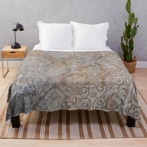 Item preview, vintage fabric design in brown designed and sold by Nicole Bleck.