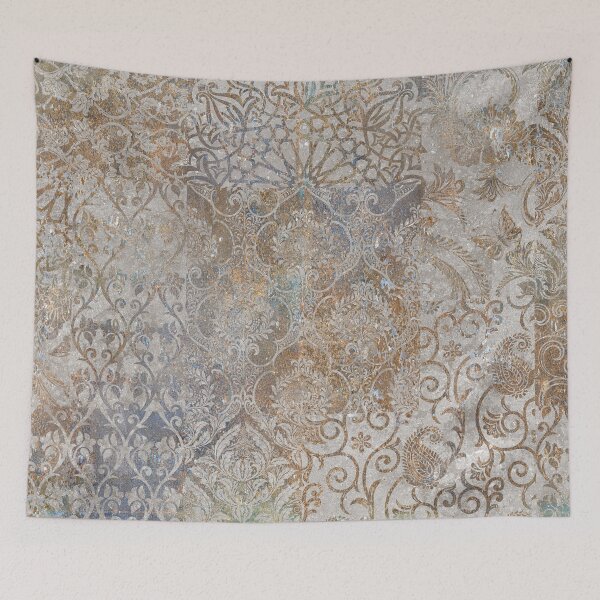 Item preview, vintage fabric design in brown designed and sold by Nicole Bleck.