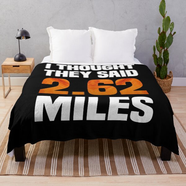 Item preview, I Thought They Said 2.62 Miles - Funny Marathon Runner designed and sold by cannevas.
