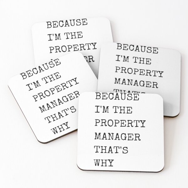 Item preview, Funny Property Manager designed and sold by GodsPeople.