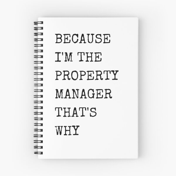 Item preview, Funny Property Manager designed and sold by GodsPeople.