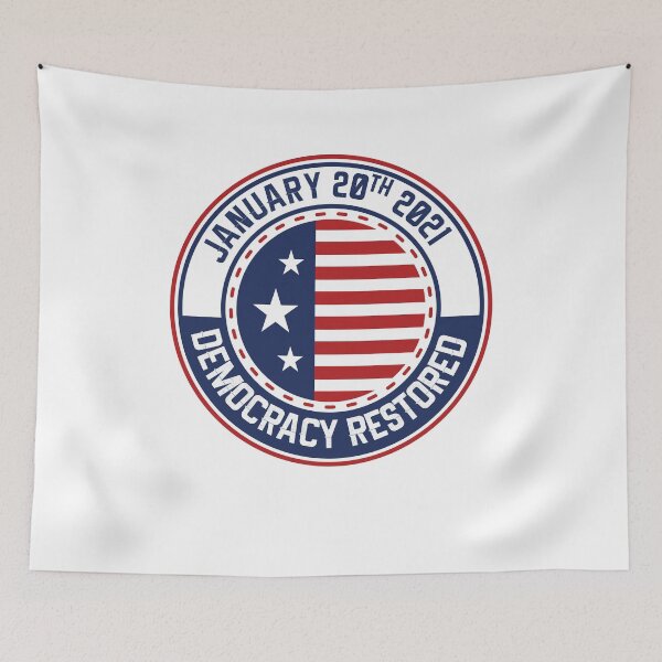 Item preview, January 20th 2021 Democracy Restored Inauguration designed and sold by Mytoonsquad.