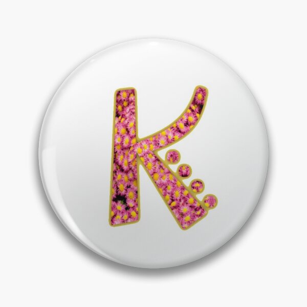 Item preview, Floral Letter K designed and sold by widianeworld.