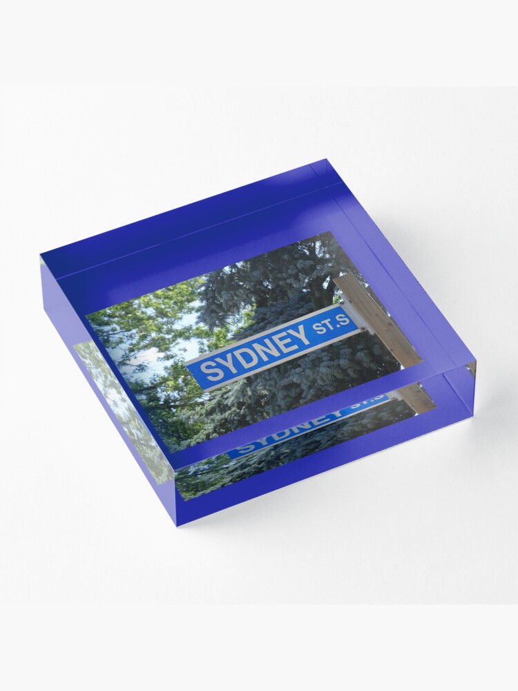 Alternate view of Sydney, Sydney magnet, Sydney sticker Acrylic Block