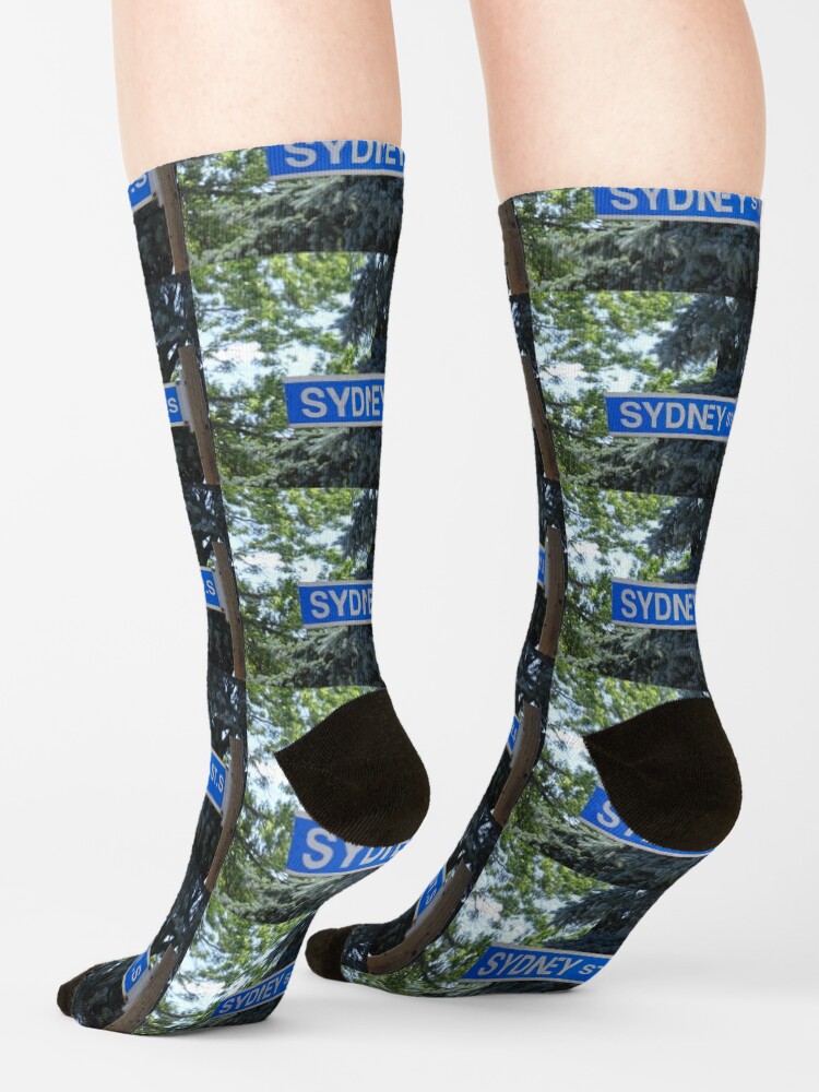 Alternate view of Sydney, Sydney magnet, Sydney sticker Socks