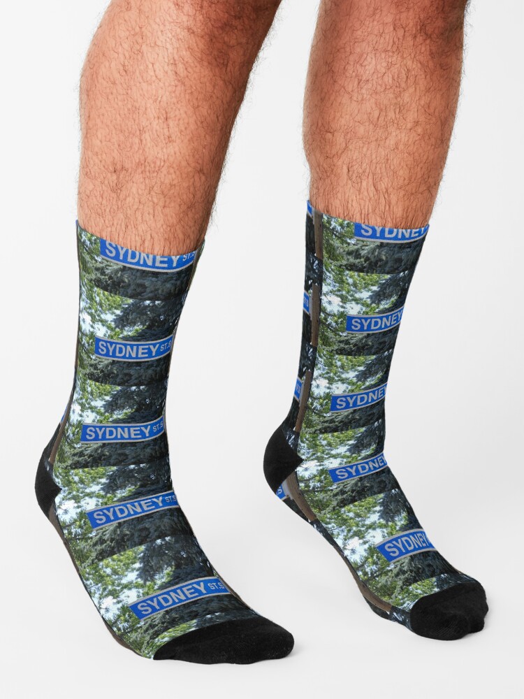 Alternate view of Sydney, Sydney magnet, Sydney sticker Socks