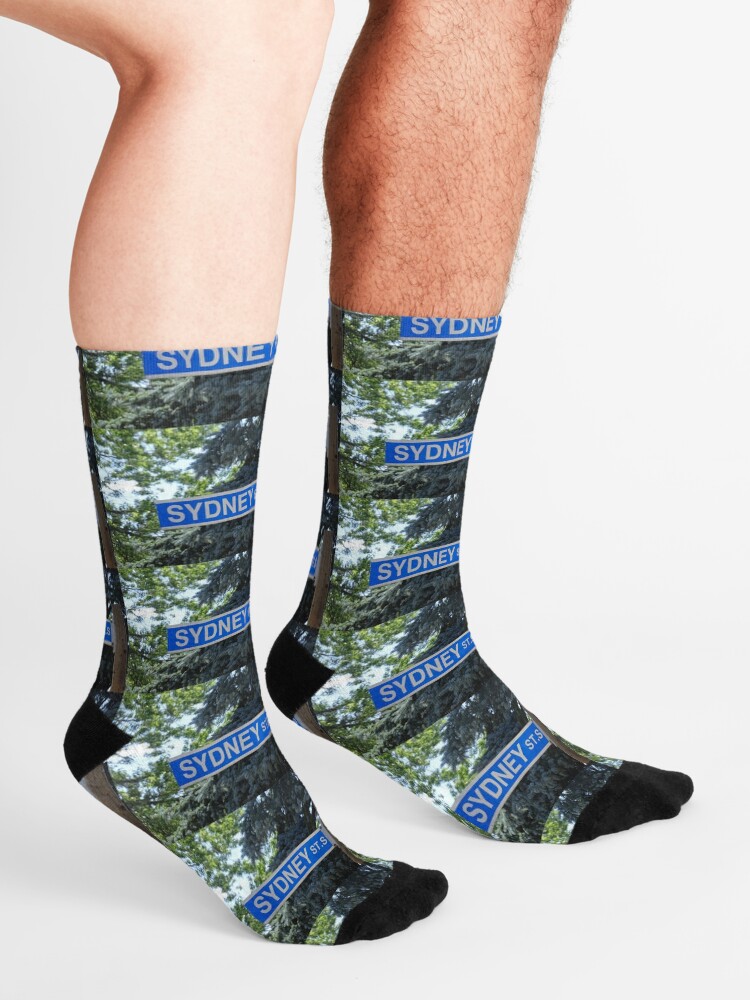 Alternate view of Sydney, Sydney magnet, Sydney sticker Socks