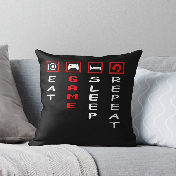 Item preview, Eat Game Sleep Repeat T-Shirt, Gamer Shirt, Funny Gaming T-shirt, Mens Kids, Gamer Gift, Gaming Present Idea, Video Game Shirt designed and sold by Toonify4U.