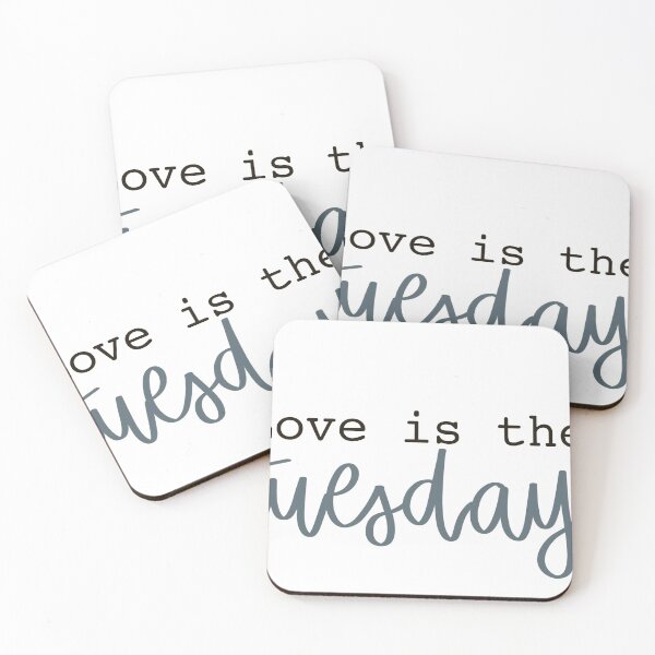 Item preview, Love Is the Tuesdays - Jake Scott designed and sold by Chamomile  Creations.
