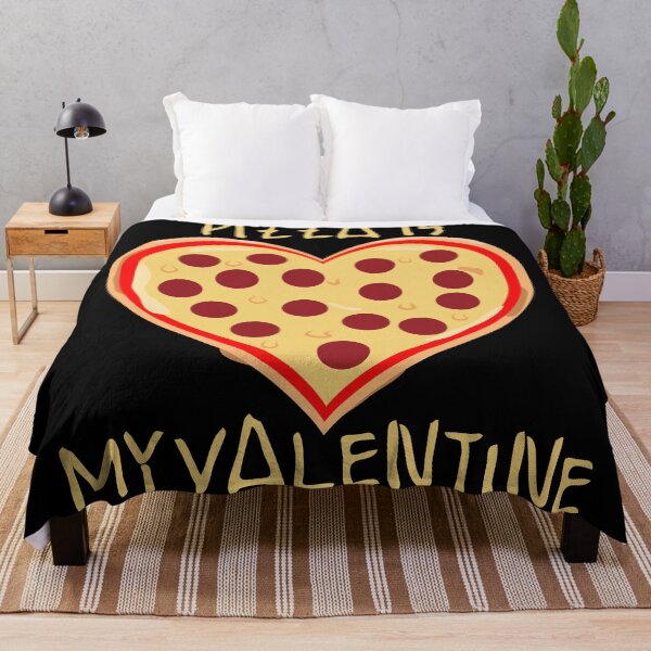Item preview, Pizza Is My Valentine Funny Pizza Heart designed and sold by johnmgr21.
