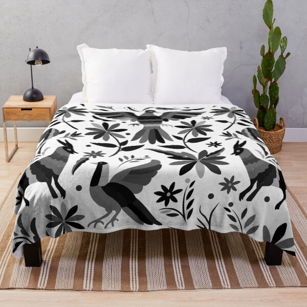 Item preview, Mexican Otomi Design in Gray Shades designed and sold by Akbaly.