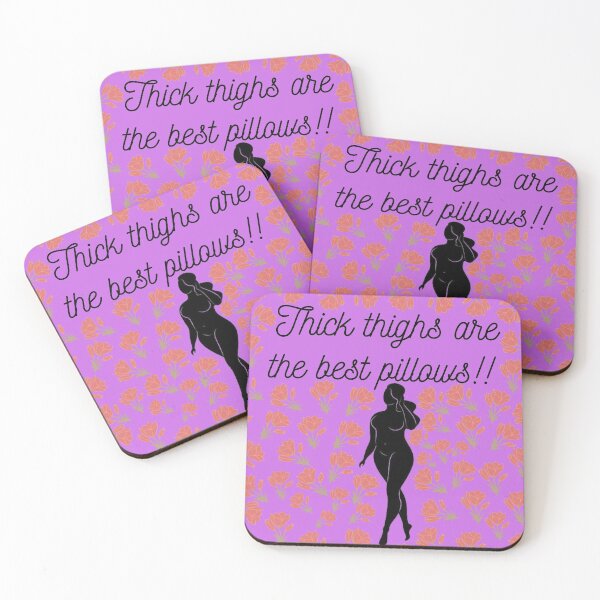 Item preview, Thick thighs are the best pillows! designed and sold by Lisaarts.