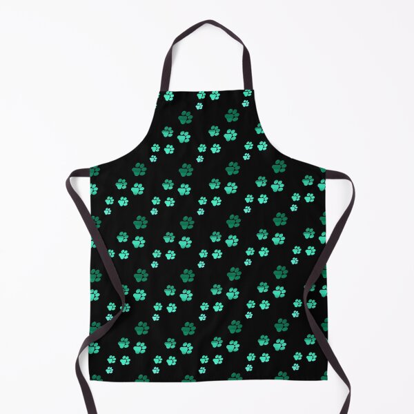 Item preview, Dog love paw print, Paw Prints pattern, turquoise, textured and gradient designed and sold by Violet Treasures.