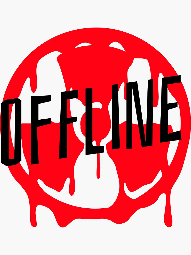 Offline by NotYourMomsTees