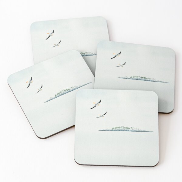 Item preview, White Pelicans designed and sold by Stephen Emms.