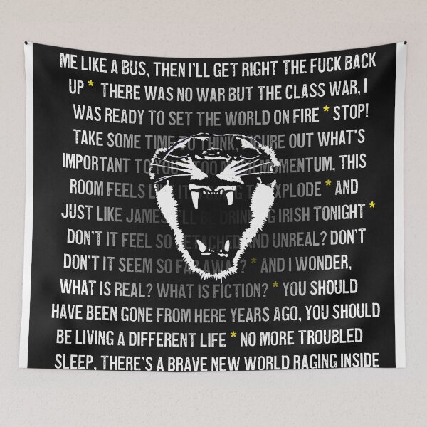 Item preview, Against Me! Lyric Poster designed and sold by WhitelawArt.