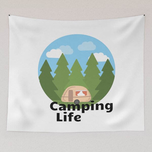 Item preview, Camping Life designed and sold by Lilaclown.