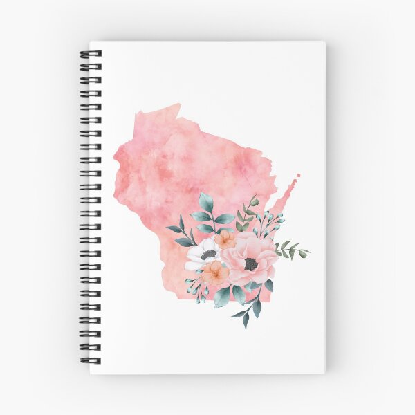Item preview, Wisconsin Watercolor Floral designed and sold by randrgiftshop.