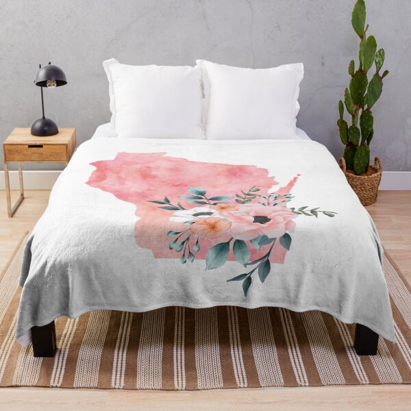 Item preview, Wisconsin Watercolor Floral designed and sold by randrgiftshop.