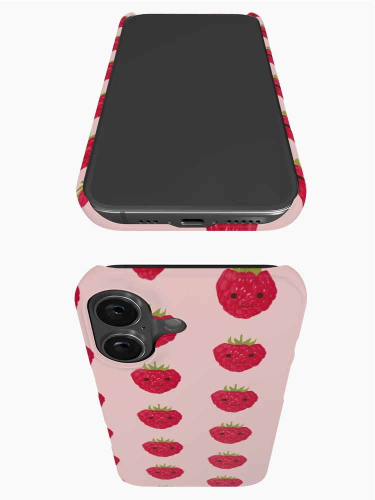 Thumbnail 3 of 4, iPhone Case, Cute Raspberry designed and sold by TinyThings90.