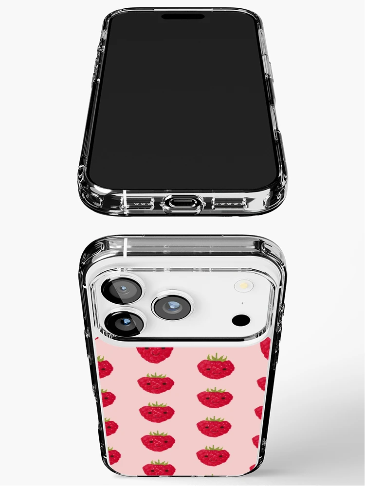Thumbnail 3 of 5, iPhone Case, Cute Raspberry designed and sold by TinyThings90.
