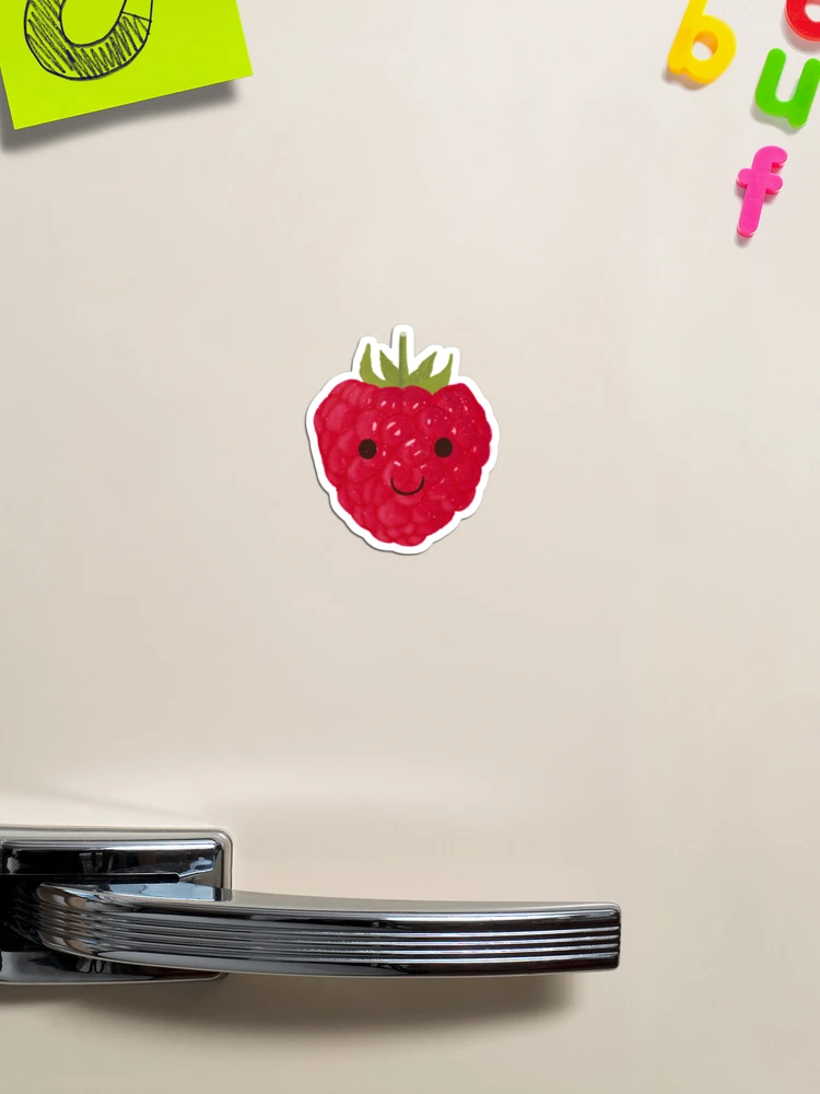 Thumbnail 1 of 3, Magnet, Cute Raspberry designed and sold by TinyThings90.